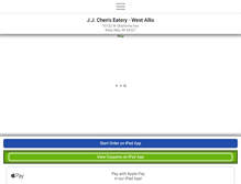 Tablet Screenshot of jjchenschinese.com